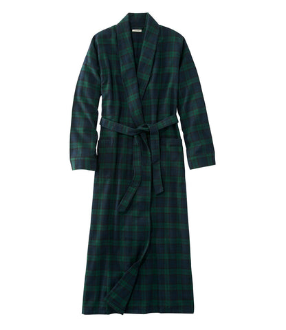 Women's Scotch Plaid Flannel Robe | L.L.Bean US