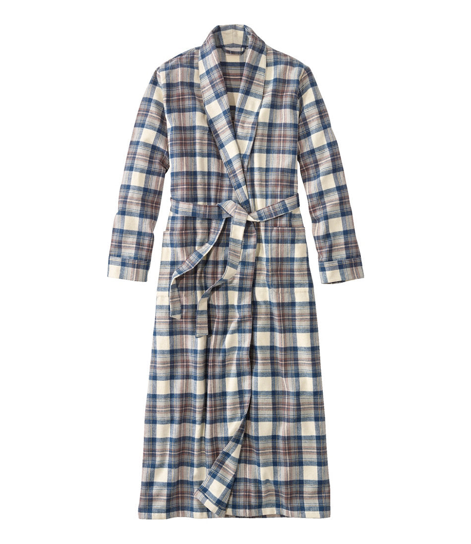 Women's Scotch Plaid Flannel Robe | L.L.Bean US