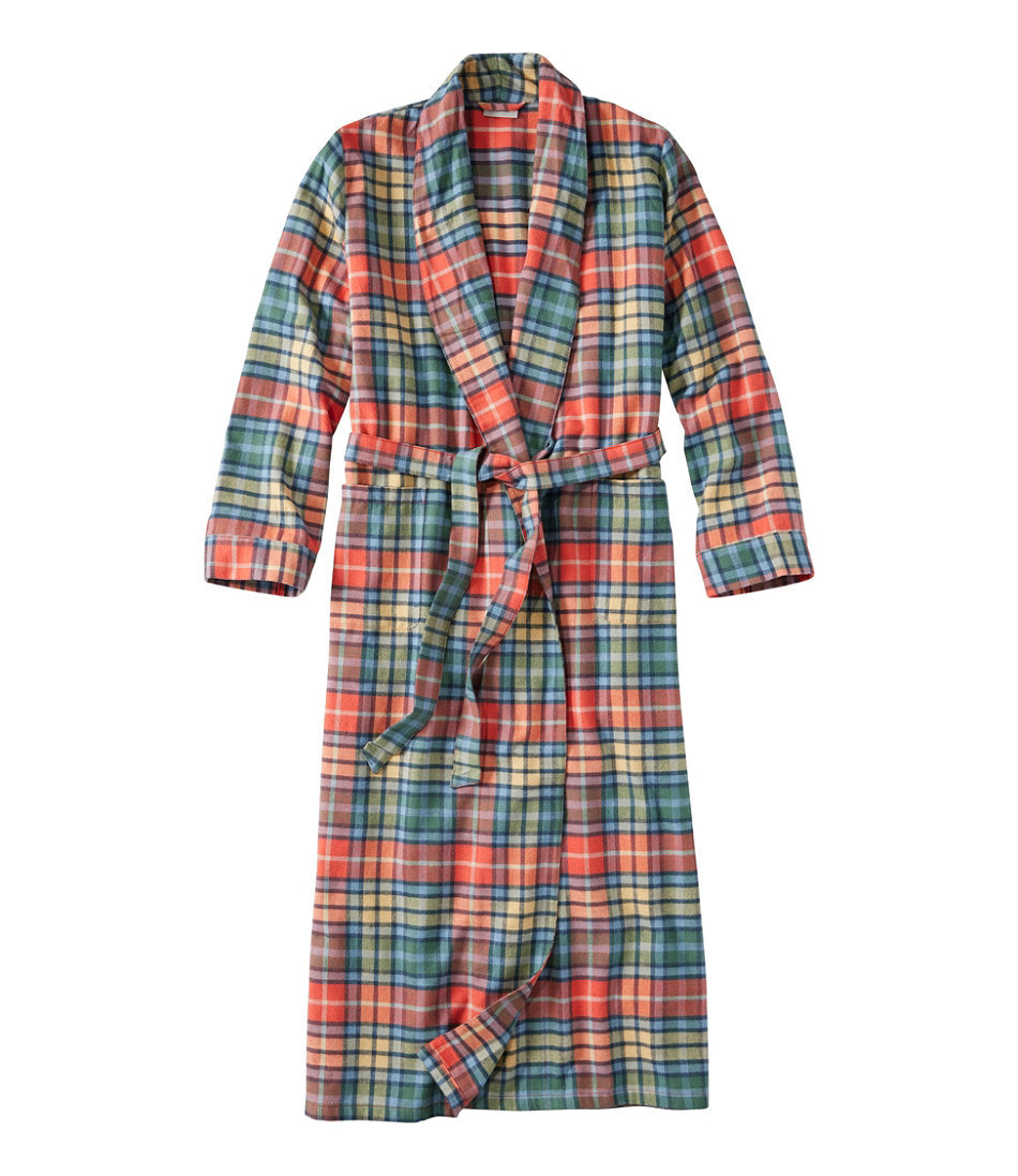 Women's Scotch Plaid Flannel Robe | L.L.Bean US