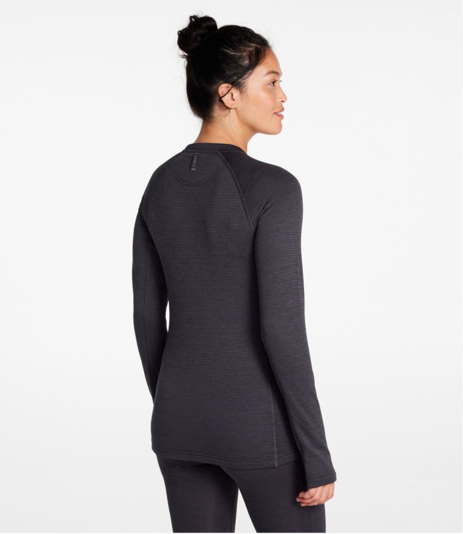 Women's Midweight Base Layer Crew Top | L.L.Bean online