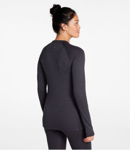 Women's Midweight Base Layer Crew Top | L.L.Bean online