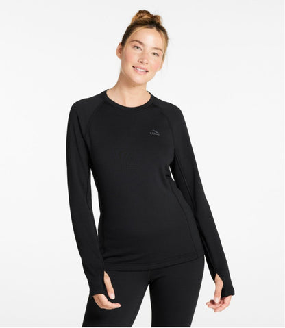 Women's Heavyweight Base Layer Crew Top | L.L.Bean for sale