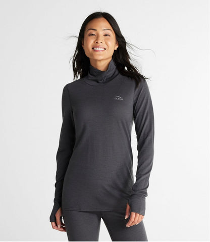 Women's Cresta Wool Ultralight 150 Turtleneck | L.L.Bean US