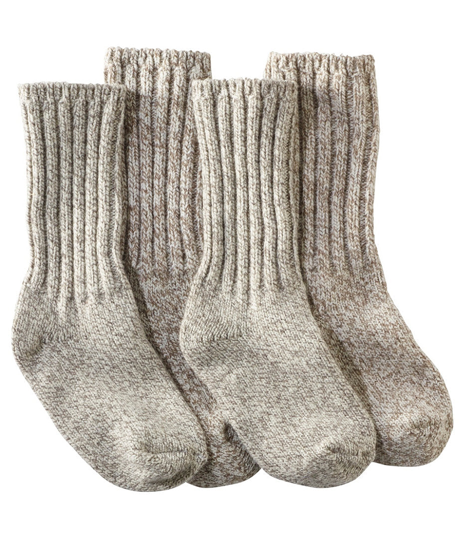Adults' Merino Wool Ragg Socks, 10" 2-Pack | L.L.Bean US