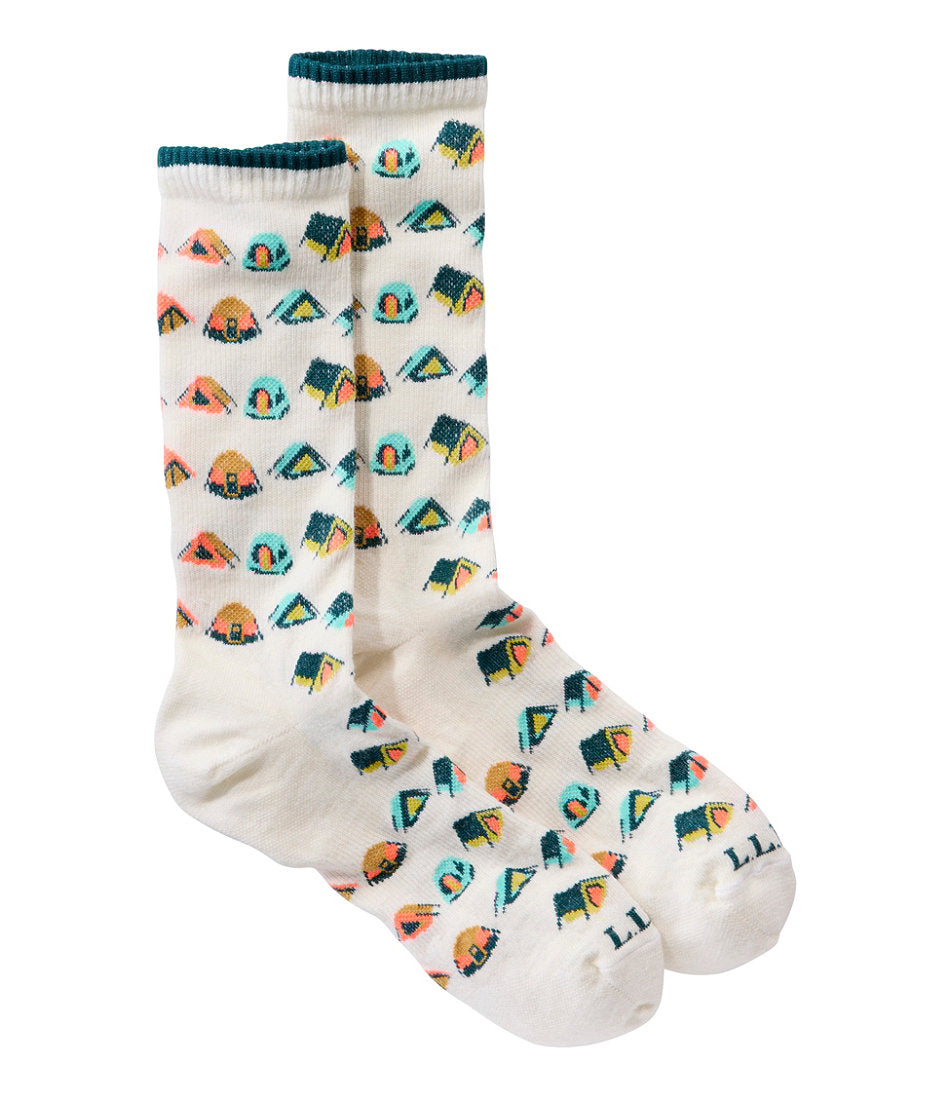 Adults' Maine Motif Socks | L.L.Bean outlet