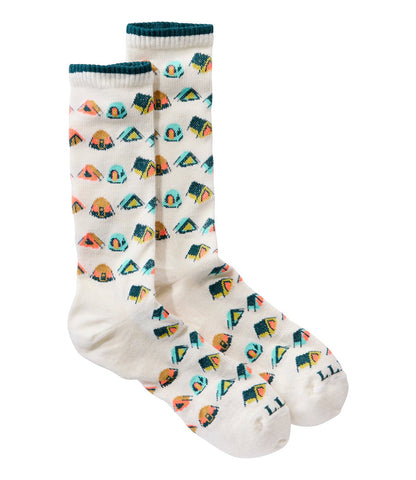 Adults' Maine Motif Socks | L.L.Bean outlet