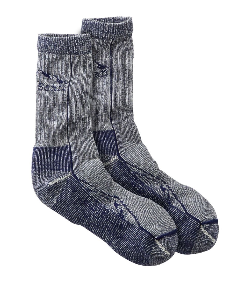 Adults' Cresta Wool Midweight Hiking Socks, Crew | L.L.Bean US