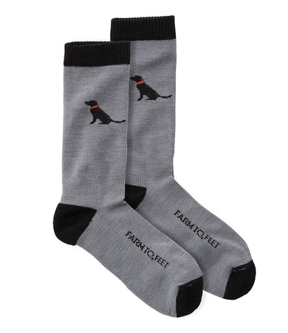 Adults' Farm to Feet Sunderland Crew Socks, Light Cushion | L.L.Bean outlet