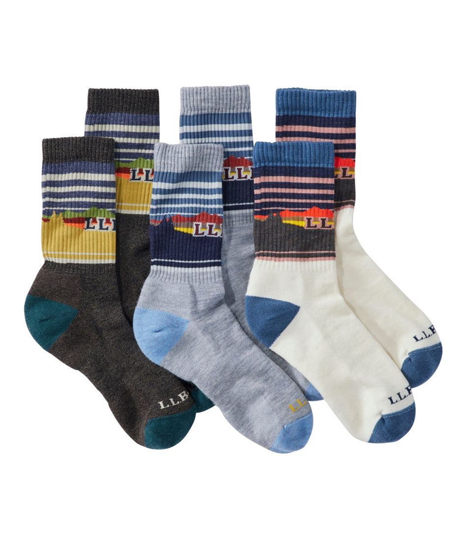 Adults' Katahdin Hiker Socks Gift Set, 3-Pack | L.L.Bean US