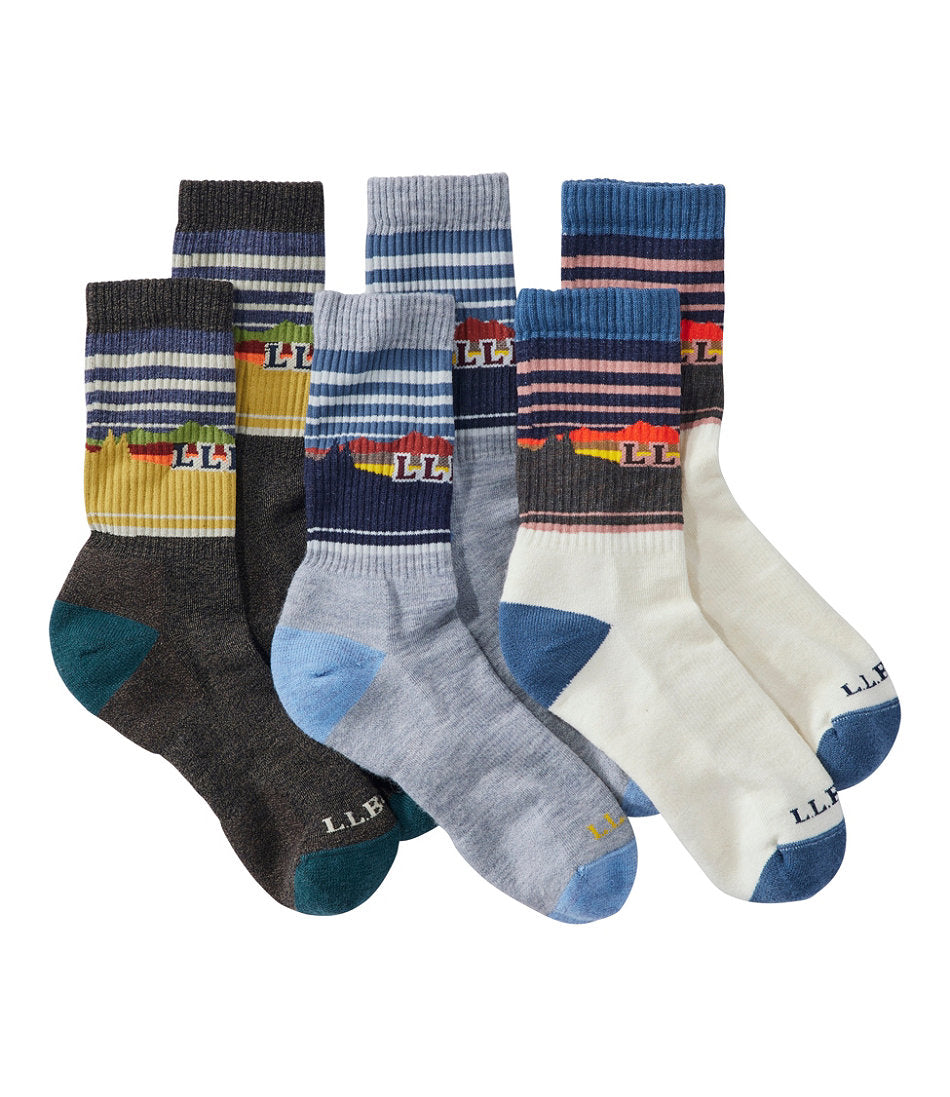 Adults' Katahdin Hiker Socks Gift Set, 3-Pack | L.L.Bean US