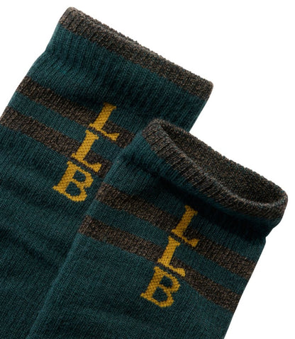 Adults' Katahdin Over the Calf Hiker Socks, Mountain Stripe | L.L.Bean online
