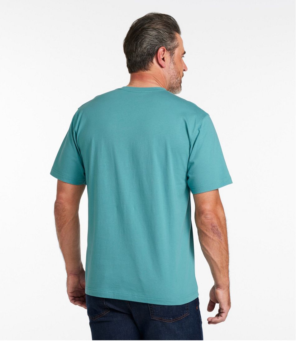 Men's Carefree Unshrinkable Tee, Traditional Fit Short-Sleeve | L.L.Bean US