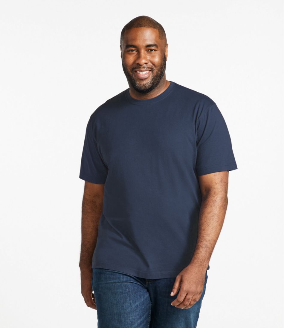 Men's Carefree Unshrinkable Tee, Traditional Fit Short-Sleeve | L.L.Bean US
