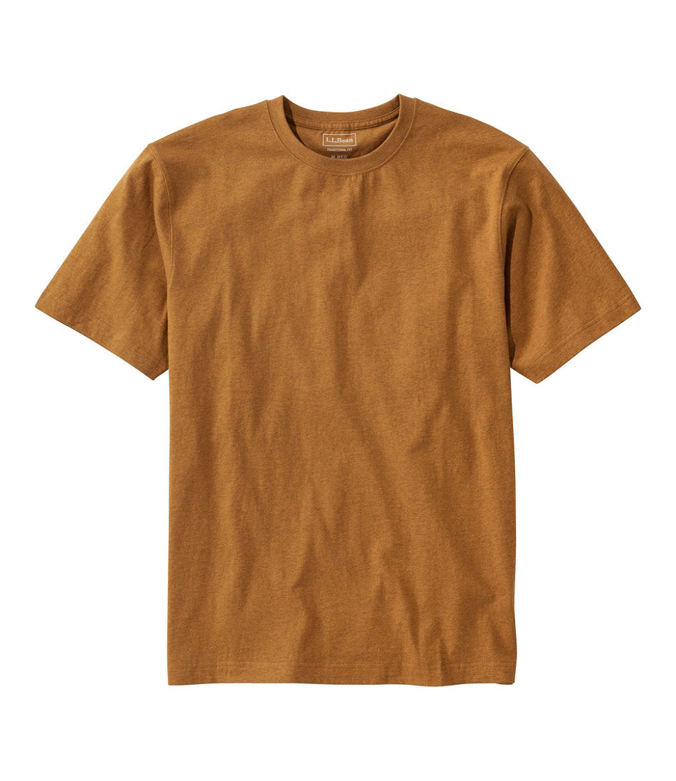 Men's Carefree Unshrinkable Tee, Traditional Fit Short-Sleeve | L.L.Bean US