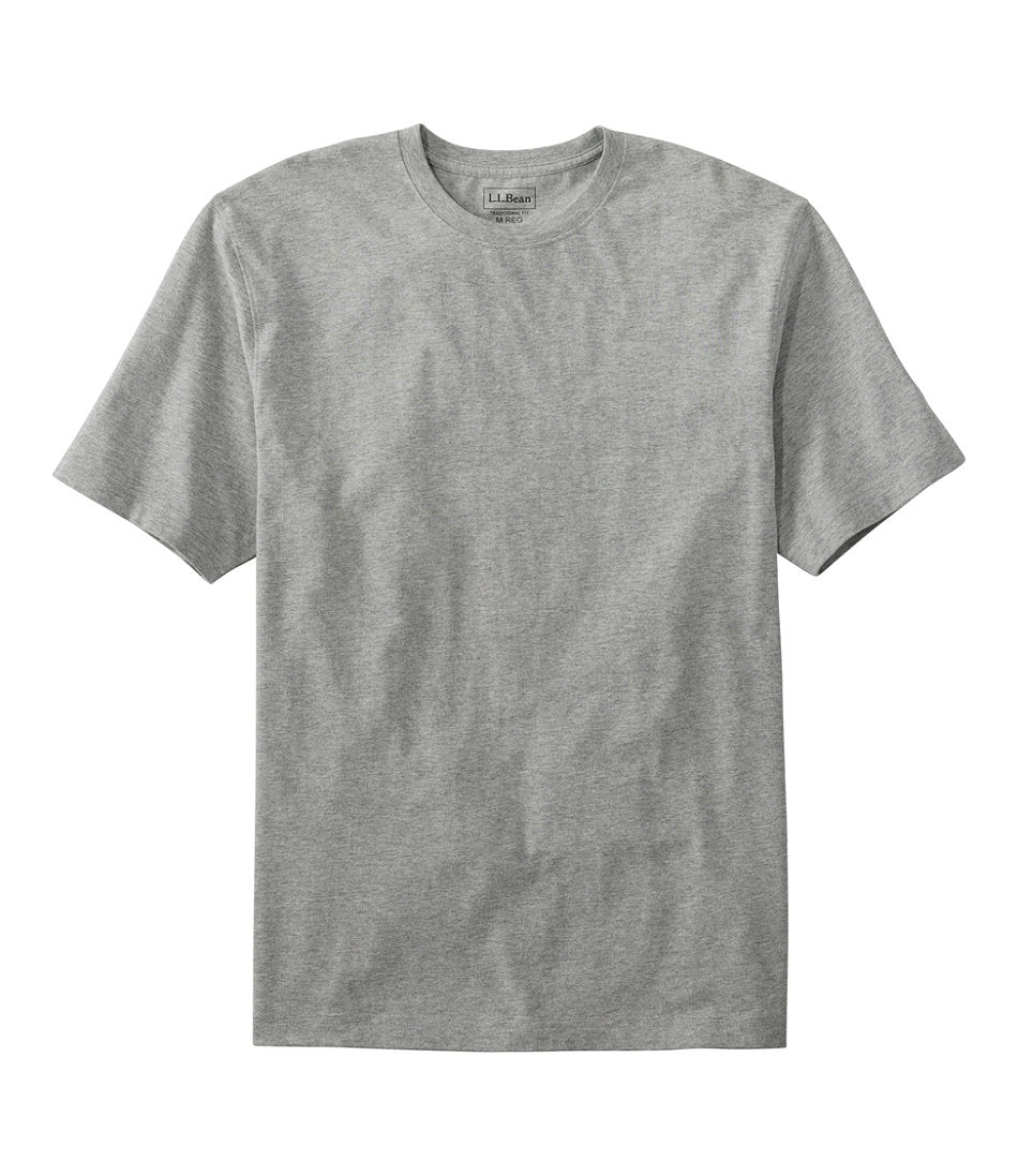 Men's Carefree Unshrinkable Tee, Traditional Fit Short-Sleeve | L.L.Bean US