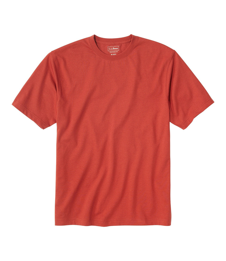 Men's Carefree Unshrinkable Tee, Traditional Fit Short-Sleeve | L.L.Bean US