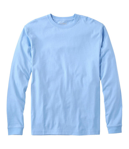 Men's Carefree Unshrinkable Tee, Traditional Fit, Long-Sleeve | L.L.Bean outlet