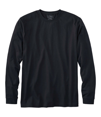 Men's Carefree Unshrinkable Tee, Traditional Fit, Long-Sleeve | L.L.Bean outlet
