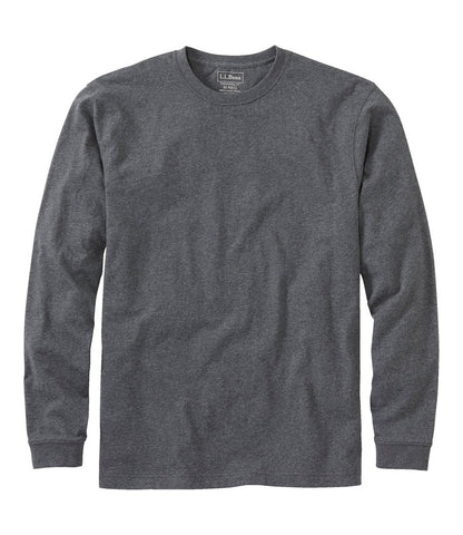 Men's Carefree Unshrinkable Tee, Traditional Fit, Long-Sleeve | L.L.Bean outlet
