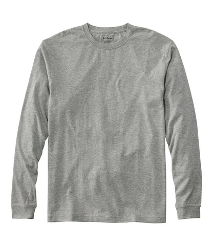 Men's Carefree Unshrinkable Tee, Traditional Fit, Long-Sleeve | L.L.Bean outlet