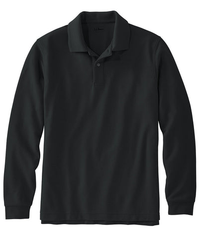 Men's Premium Double L® Polo, Long-Sleeve Without Pocket | L.L.Bean discount