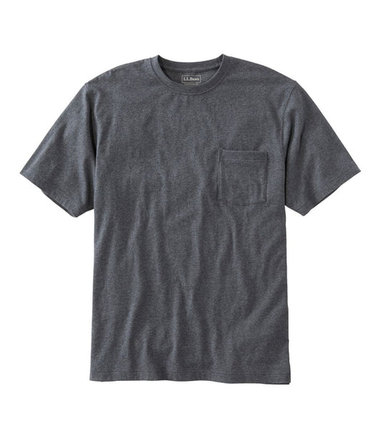 Men's Carefree Unshrinkable Tee with Pocket, Traditional Fit | L.L.Bean for sale