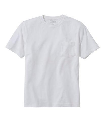 Men's Carefree Unshrinkable Tee with Pocket, Traditional Fit | L.L.Bean for sale