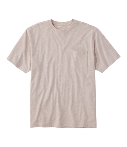Men's Carefree Unshrinkable Tee with Pocket, Traditional Fit | L.L.Bean for sale