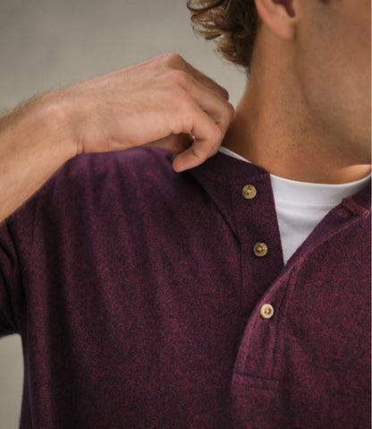 Men's Carefree Unshrinkable Tee, Traditional Fit, Long-Sleeve Henley | L.L.Bean on sale