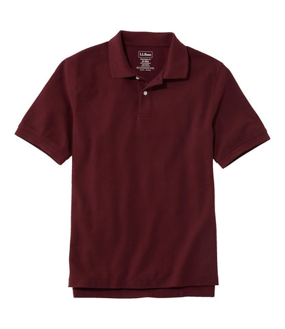 Men's Premium Double L® Polo Banded, Short-Sleeve Without Pocket | L.L.Bean outlet