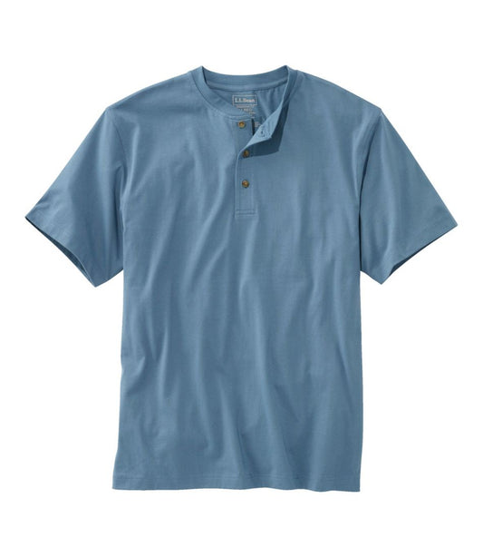 Men's Carefree Unshrinkable Tee, Traditional Fit, Henley | L.L.Bean discount