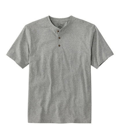Men's Carefree Unshrinkable Tee, Traditional Fit, Henley | L.L.Bean discount