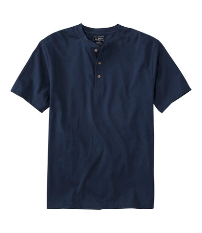 Men's Carefree Unshrinkable Tee, Traditional Fit, Henley | L.L.Bean discount
