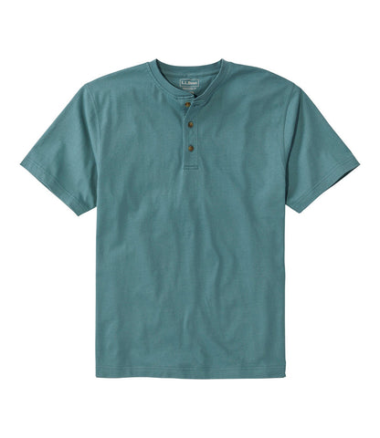 Men's Carefree Unshrinkable Tee, Traditional Fit, Henley | L.L.Bean discount