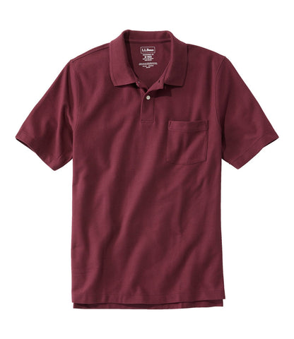 Men's Premium Double L® Polo, Hemmed Short-Sleeve with Pocket | L.L.Bean sale