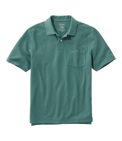 Men's Premium Double L® Polo, Hemmed Short-Sleeve with Pocket | L.L.Bean sale