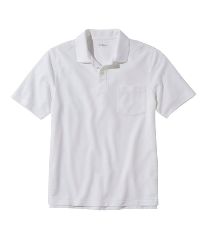 Men's Premium Double L® Polo, Hemmed Short-Sleeve with Pocket | L.L.Bean sale
