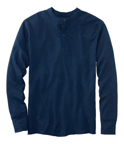 Men's Two-Layer River Driver's Shirt®, Traditional Fit Henley | L.L.Bean outlet