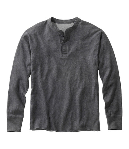 Men's Two-Layer River Driver's Shirt®, Traditional Fit Henley | L.L.Bean outlet