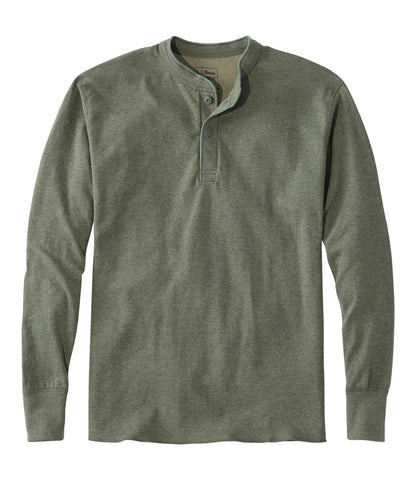 Men's Two-Layer River Driver's Shirt®, Traditional Fit Henley | L.L.Bean outlet