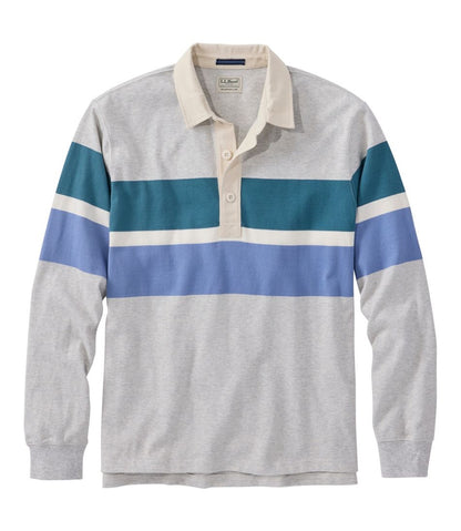 Men's Bean's Vintage Soft Rugby, Chest Stripe | L.L.Bean discount