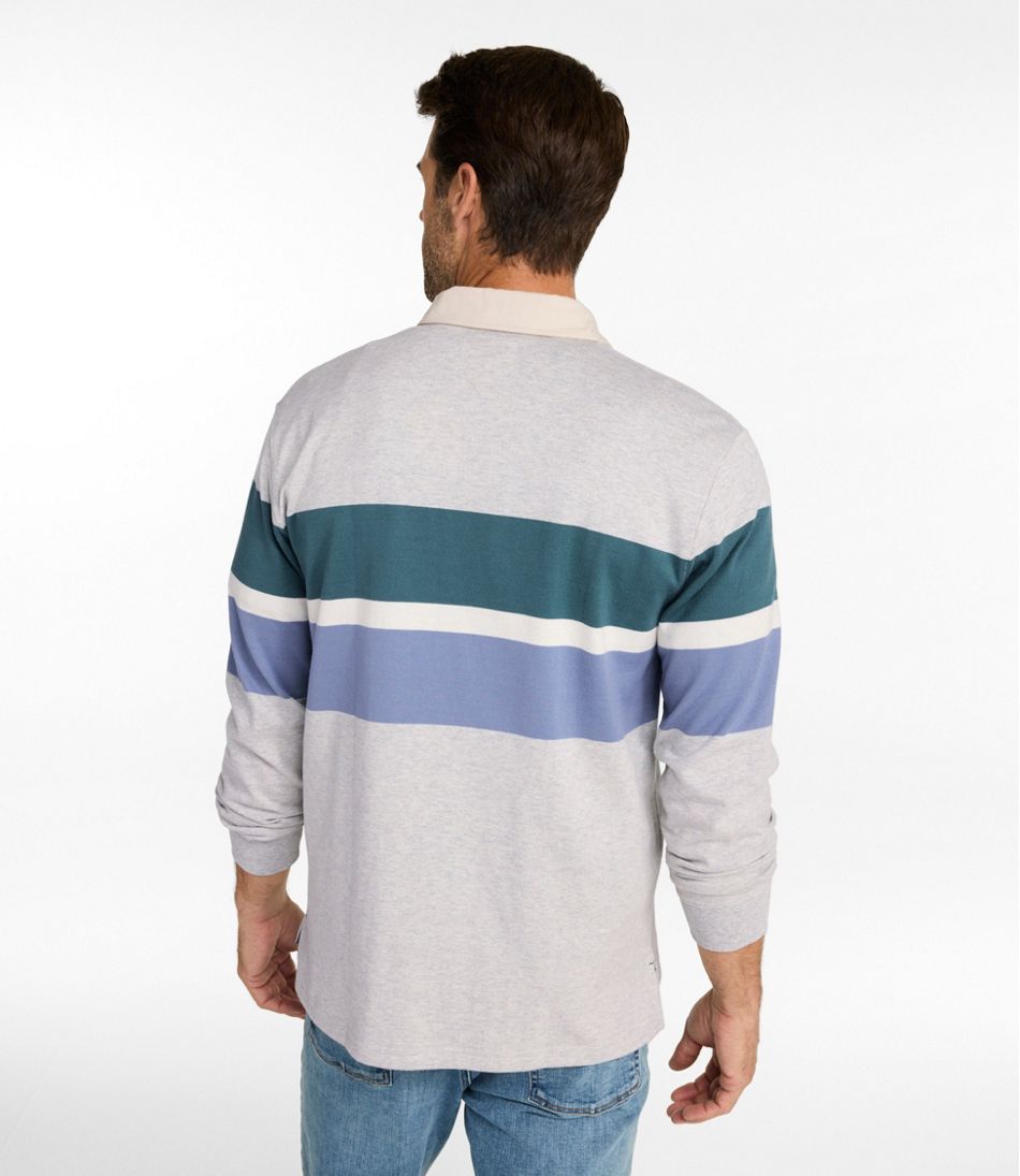 Men's Bean's Vintage Soft Rugby, Chest Stripe | L.L.Bean discount
