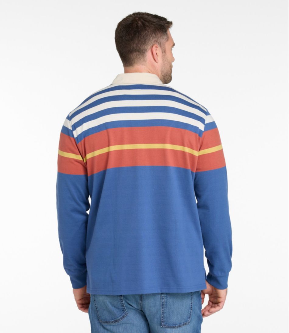 Men's Bean's Vintage Soft Rugby, Chest Stripe | L.L.Bean discount