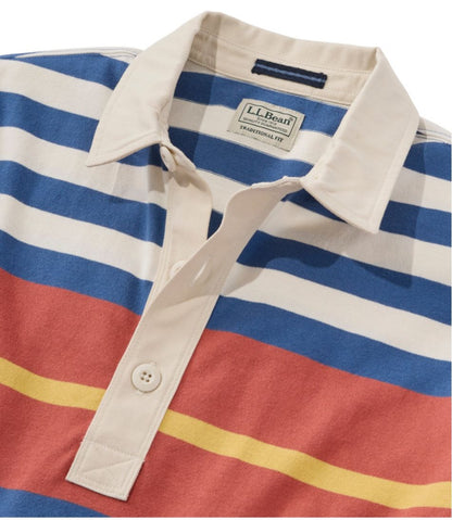 Men's Bean's Vintage Soft Rugby, Chest Stripe | L.L.Bean discount