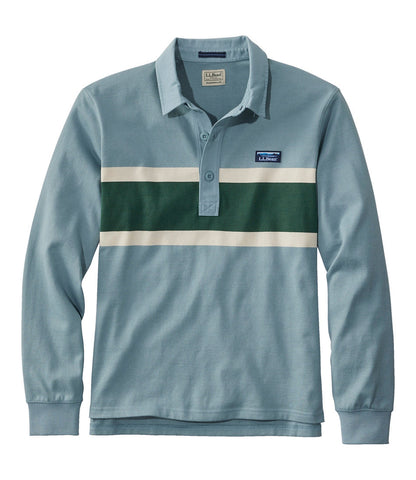 Men's Bean's Vintage Soft Rugby, Chest Stripe | L.L.Bean discount