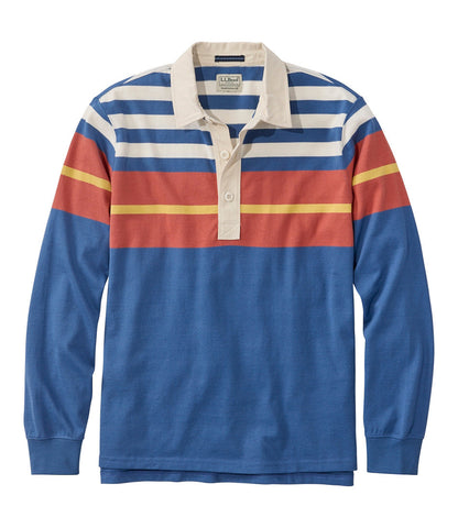 Men's Bean's Vintage Soft Rugby, Chest Stripe | L.L.Bean discount