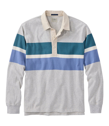 Men's Bean's Vintage Soft Rugby, Chest Stripe | L.L.Bean discount