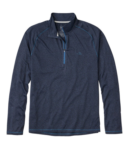 Men's Bean's Access Trail Tee, Quarter-Zip | L.L.Bean for sale