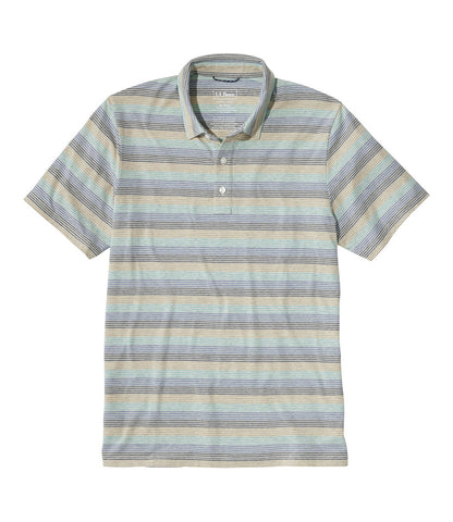 Men's Comfort Stretch Performance® Pima Polo, Short-Sleeve, Stripe | L.L.Bean discount