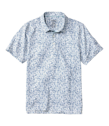 Men's Comfort Stretch Performance® Party Polo, Slightly Fitted, Short-Sleeve, Print | L.L.Bean for sale